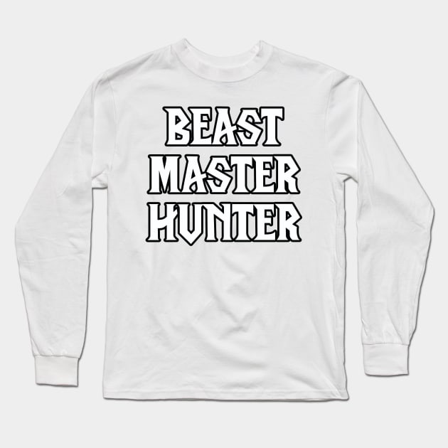 Beastmaster Hunter Long Sleeve T-Shirt by snitts